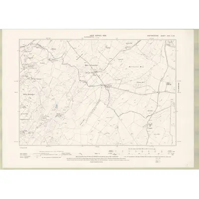 1894 Map of Wigtownshire Sheet XXXI.SW, 1896 Print