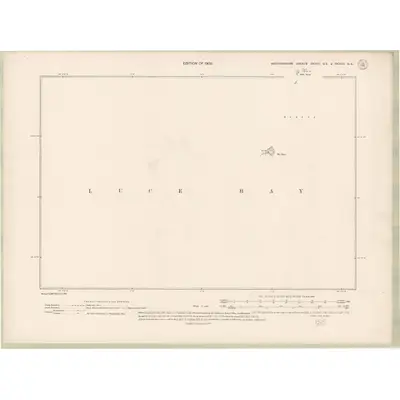 1906 Map of Wigtownshire Sheet XXXIIIa.SE & XXXVIII.NE, 1908 Print