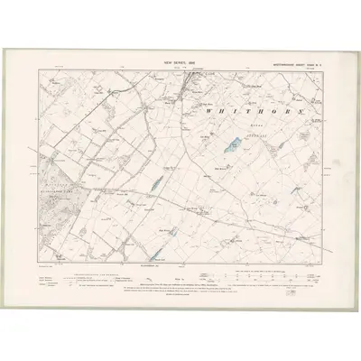 1894 Map of Wigtownshire Sheet XXXV.NE, 1896 Print
