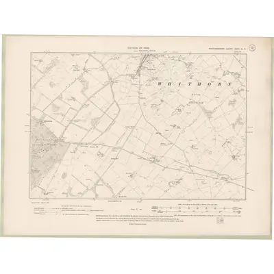 1906 Map of Wigtownshire Sheet XXXV.NE, 1909 Print