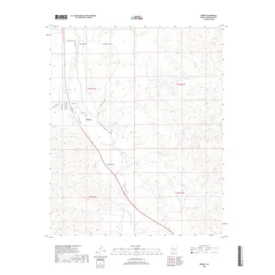 2018 Map of Wikieup, 2018 Print