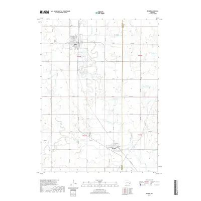 2017 Map of Wilber, 2017 Print