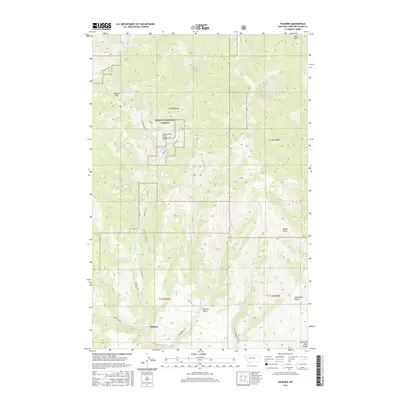 2017 Map of Wilborn, 2017 Print