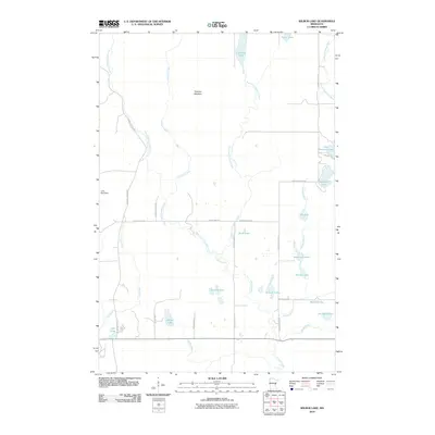 2010 Map of Wilbur Lake, 2010 Print
