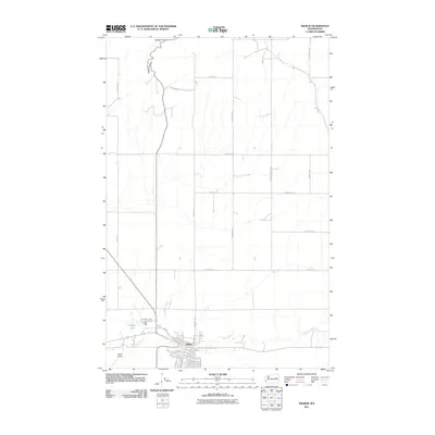 2011 Map of Wilbur, 2011 Print