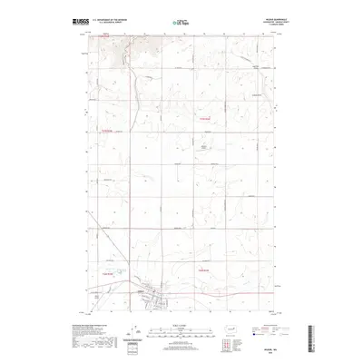 2020 Map of Wilbur, 2020 Print