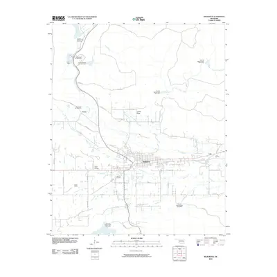 2010 Map of Wilburton, 2010 Print