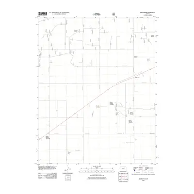 2011 Map of Wilburton, 2011 Print
