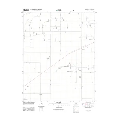 2012 Map of Wilburton, 2012 Print