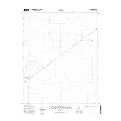 2016 Map of Wilco NE, 2016 Print