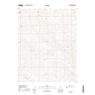 2018 Map of Wilcox Ridge, 2018 Print