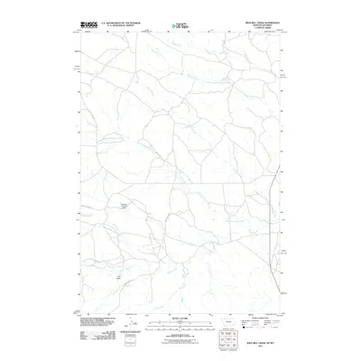 2011 Map of Wild Bill Creek, 2011 Print