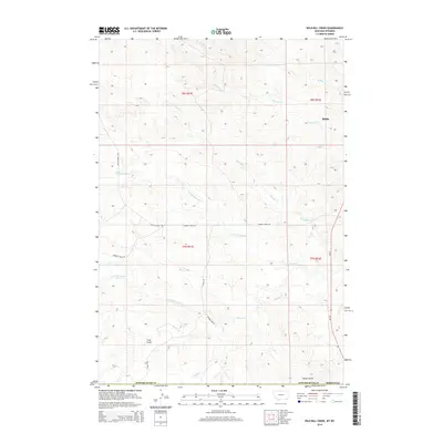 2014 Map of Wild Bill Creek, 2014 Print