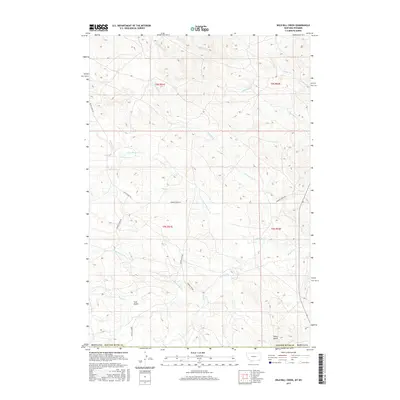 2017 Map of Wild Bill Creek, 2017 Print