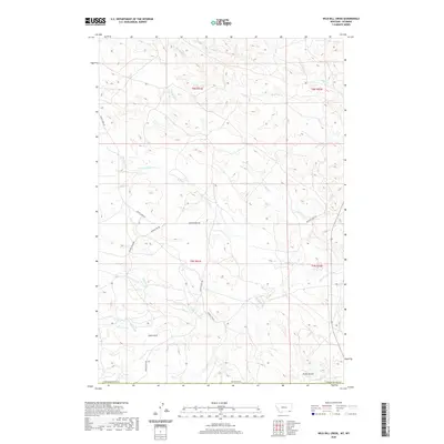 2020 Map of Wild Bill Creek, 2020 Print