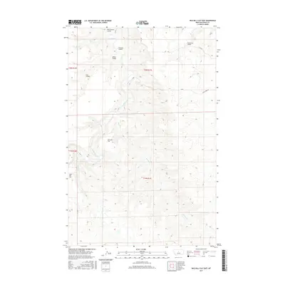2017 Map of Wild Bill Flat East, 2017 Print