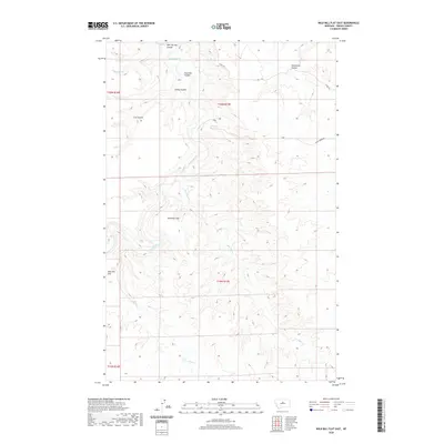 2020 Map of Wild Bill Flat East, 2020 Print