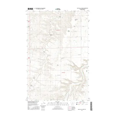 2017 Map of Wild Bill Flat West, 2017 Print
