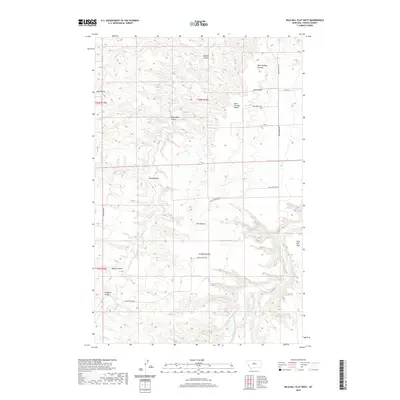 2020 Map of Wild Bill Flat West, 2020 Print