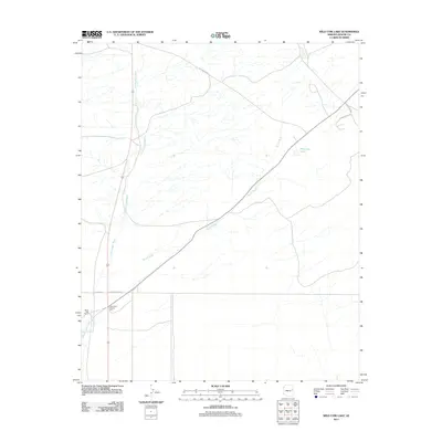 2011 Map of Wild Cow Lake, 2011 Print