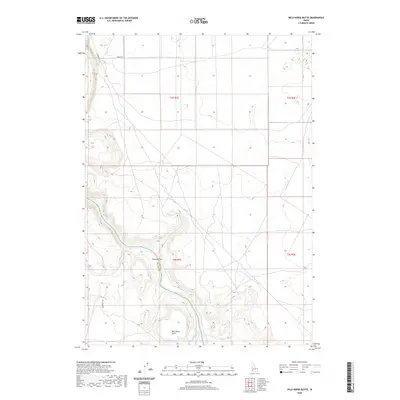 2020 Map of Wild Horse Butte, 2020 Print