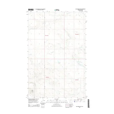 2014 Map of Wild Horse Butte, 2014 Print