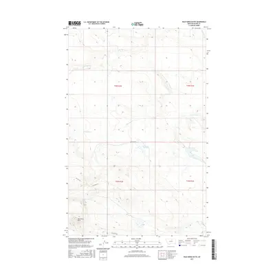 2017 Map of Wild Horse Butte, 2017 Print
