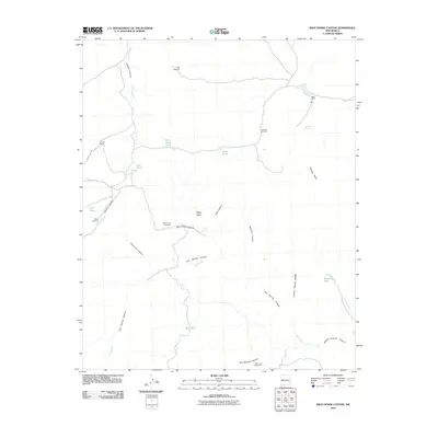 2010 Map of Wild Horse Canyon, 2010 Print