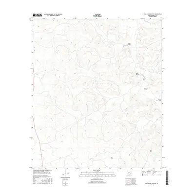 2016 Map of Wild Horse Canyon, 2016 Print