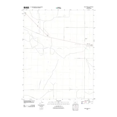 2010 Map of Wild Horse, 2010 Print