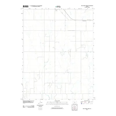 2009 Map of Wild Horse Creek, 2009 Print