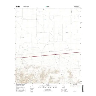 2016 Map of Wild Horse, 2016 Print