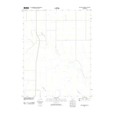 2009 Map of Wild Horse Draw, 2009 Print