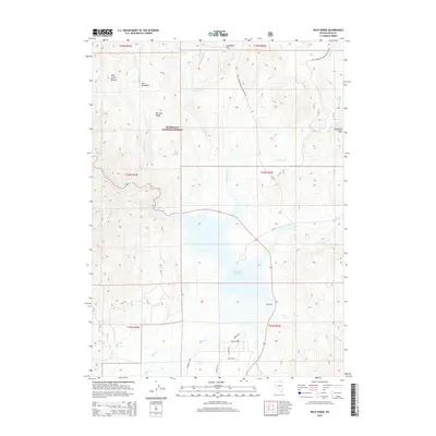 2015 Map of Wild Horse, 2015 Print