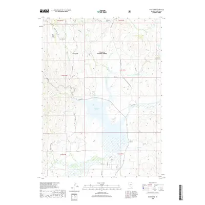 2018 Map of Wild Horse, 2018 Print