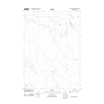 2012 Map of Wild Horse Flats, 2012 Print