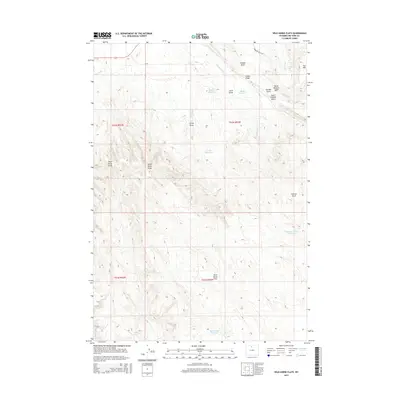 2015 Map of Wild Horse Flats, 2015 Print