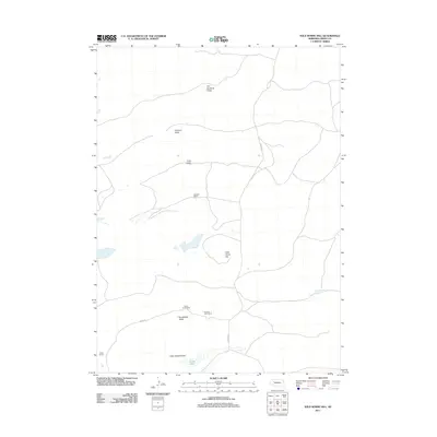 2011 Map of Wild Horse Hill, 2011 Print