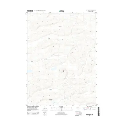 2014 Map of Wild Horse Hill, 2014 Print