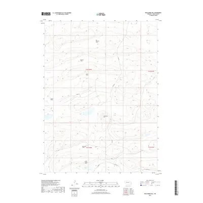 2017 Map of Wild Horse Hill, 2017 Print