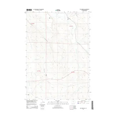 2015 Map of Wild Horse Hill, 2015 Print
