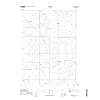 2017 Map of Wild Horse Hill, 2017 Print