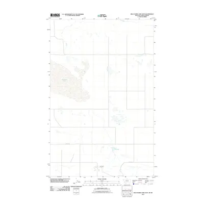 2011 Map of Wild Horse Lake East, 2011 Print