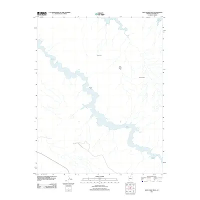 2011 Map of Wild Horse Mesa, 2011 Print