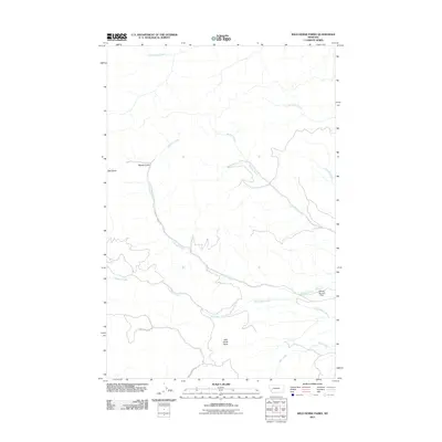 2011 Map of Wild Horse Parks, 2011 Print