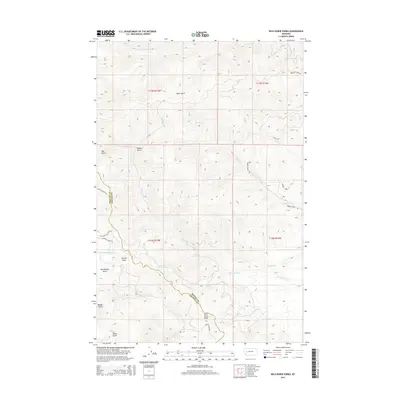 2014 Map of Wild Horse Parks, 2014 Print