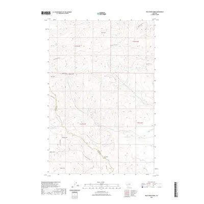 2020 Map of Wild Horse Parks, 2020 Print