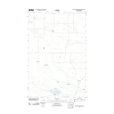 2011 Map of Wild Horse Reservoir, 2011 Print