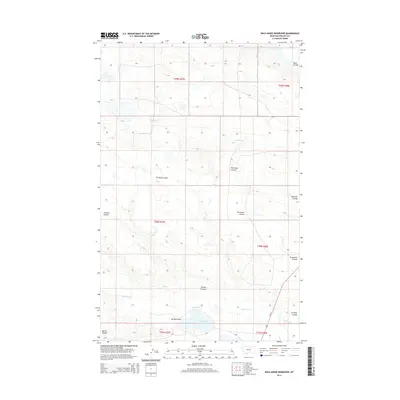 2014 Map of Wild Horse Reservoir, 2014 Print