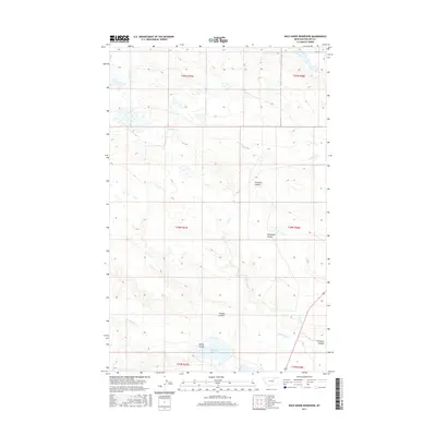 2017 Map of Wild Horse Reservoir, 2017 Print